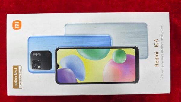 Redmi 10A (White) (Second Hand- Like New Condition) - Image 4